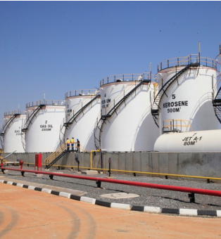 Dalbit International and BSL Infrastructure hand over a 7 million litre fuel depot to Zambian Government 